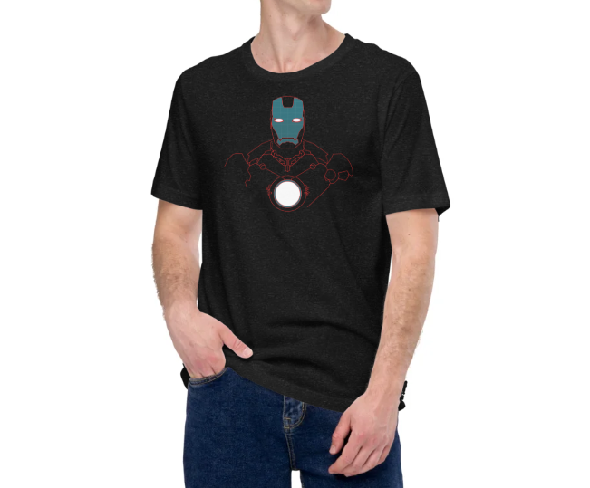 Iron Man Art T-Shirt – Bold & Stylish Superhero Tee in 10+ Colors | Premium Cotton | Perfect for Marvel Fans | Available in Multiple Sizes – Shop Now!