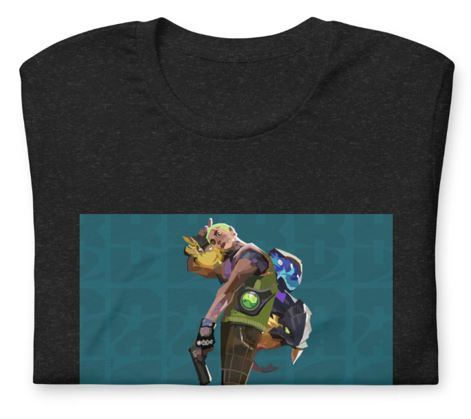 GEKKO T-Shirt - Exclusive Valorant Character Design for Gamers and Valorant Fans